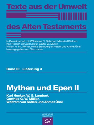 cover image of Mythen und Epen II